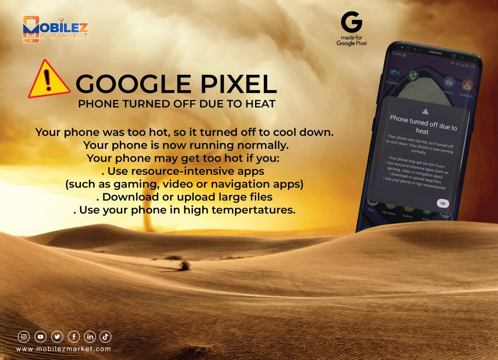 Understanding High-Temperature Issues in Google Pixel Phones